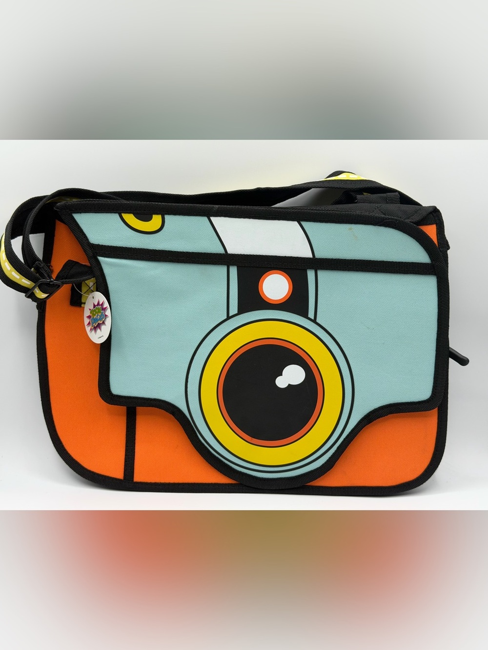 Toon Packs by Charm Company 2D Messenger Crossbody Cartoon Novelty Bag - Picture 14 of 15